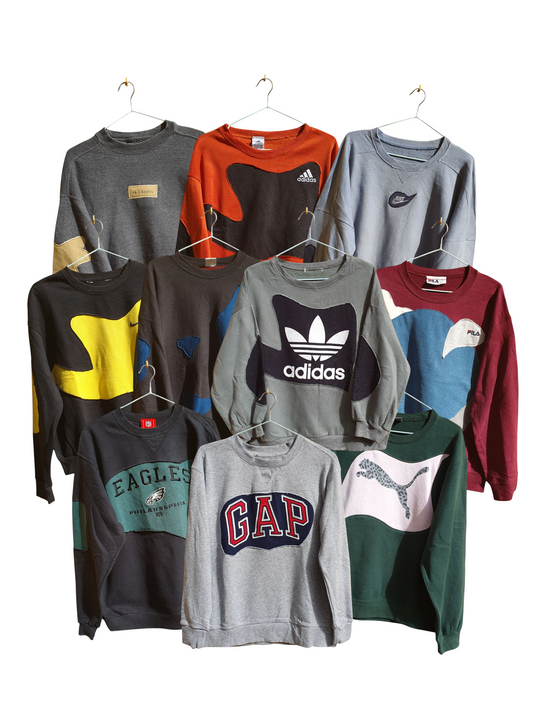 Lote de Sudaderas Reworked de marca - Grado A